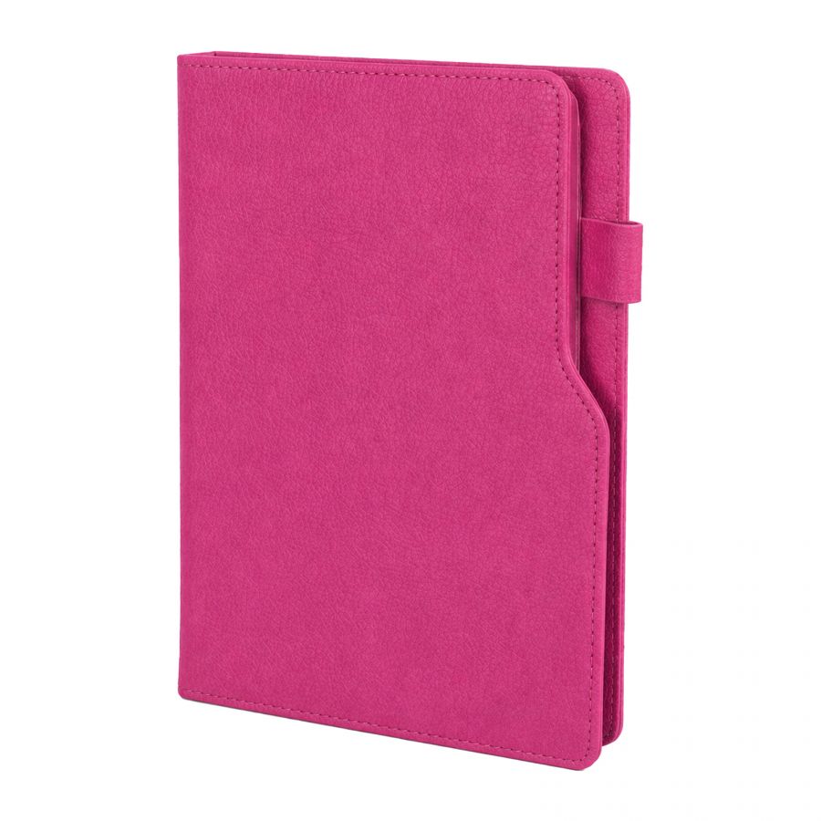 303013 BAHÇELİEVLER PEMBE TARİHSİZ DEFTER (14,5X21 CM)