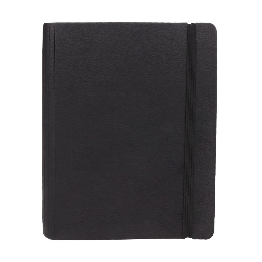 307501 DEMİRTEPE SİYAH TARİHLİ AJANDA (12X16 CM)