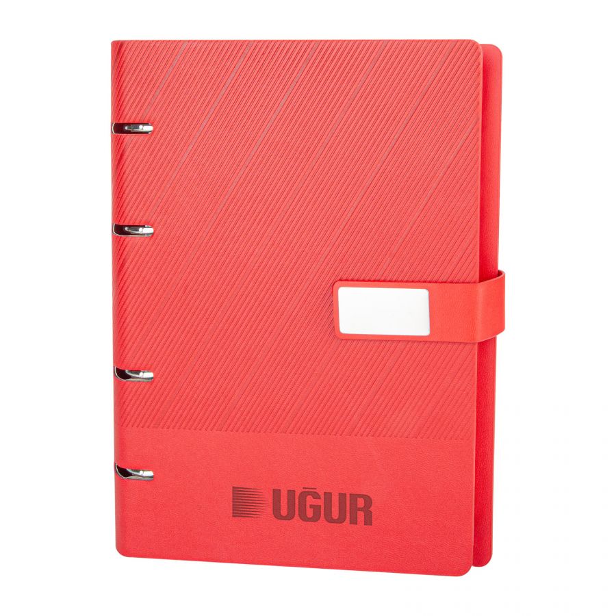 309204 BİRLİK KIRMIZI ORGANİZER AJANDA (17,5x22,5CM)