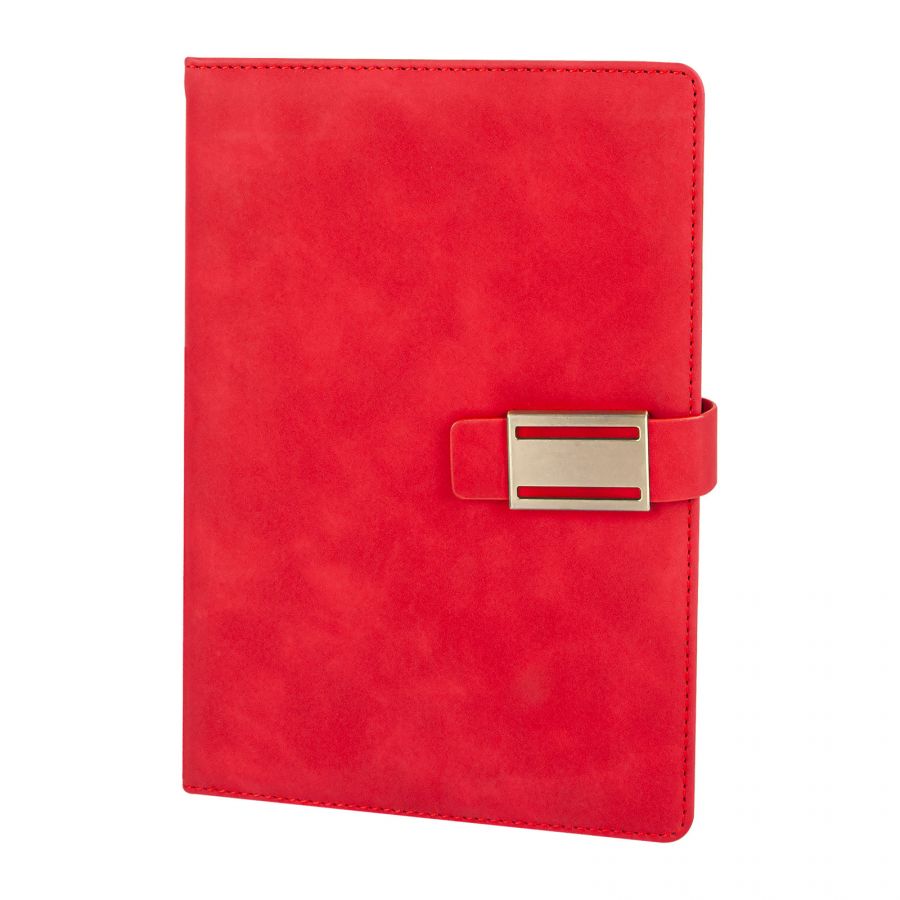 310104 AKINCI KIRMIZI TARİHSİZ DEFTER (15X21 CM)