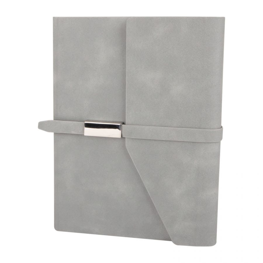 310222 MOGAN GRİ TARİHSİZ DEFTER (15x21 CM)