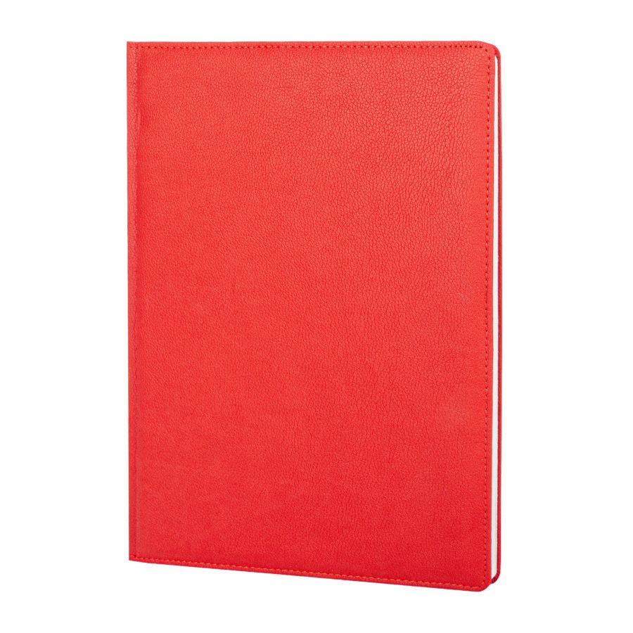 310604 PLEVNE KIRMIZI KARELİ TARİHSİZ SPİRALLİ DEFTER (20x28 CM)