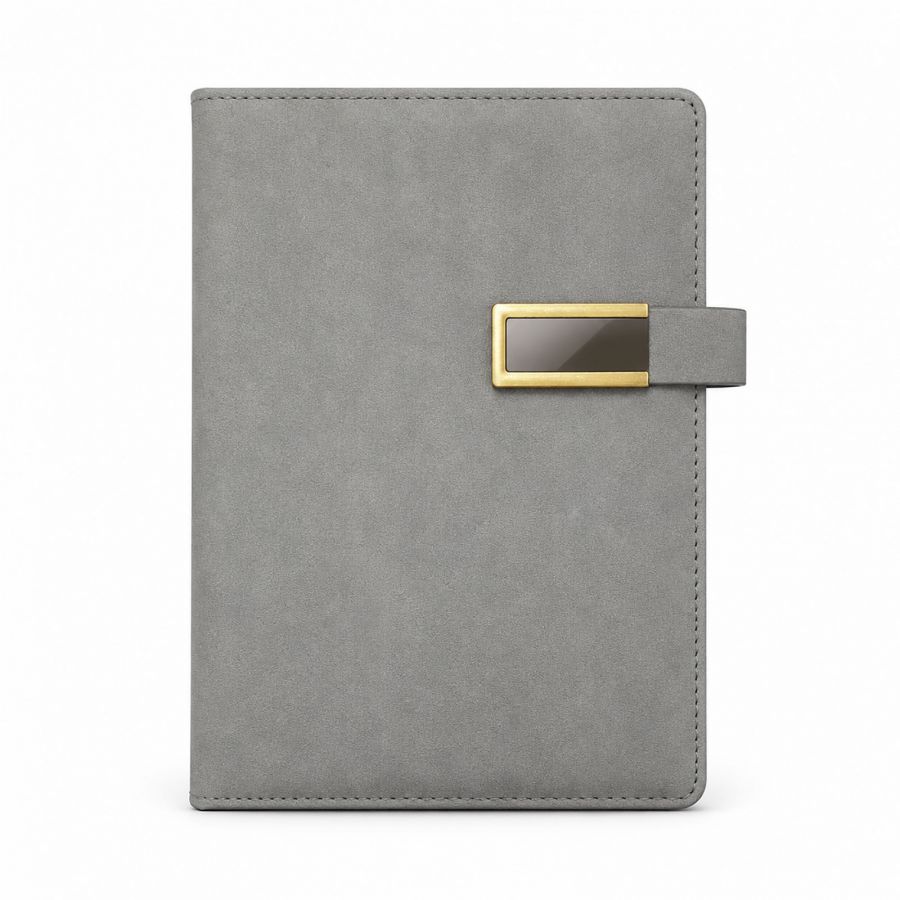 311722 ANAFARTALAR GRİ TARİHSİZ DEFTER (15X21 CM)