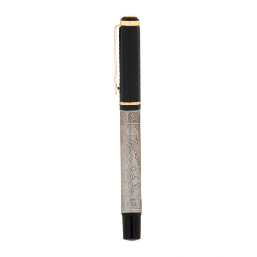 4025MV HEKİMHAN MEVLANA KABARTMALI METAL ROLLER KALEM