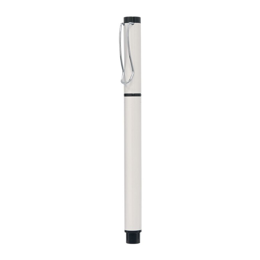 458802 YAPRAKLI BEYAZ ROLLER KALEM
