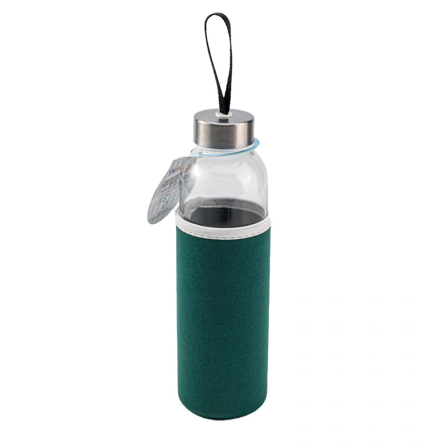 796310 LADOGA YEŞİL 550 ML CAM MATARA
