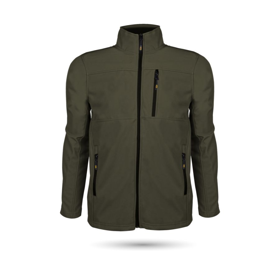 943412-XL DAVRAZ SOFTSHELL KOYU YEŞİL XL  MONT